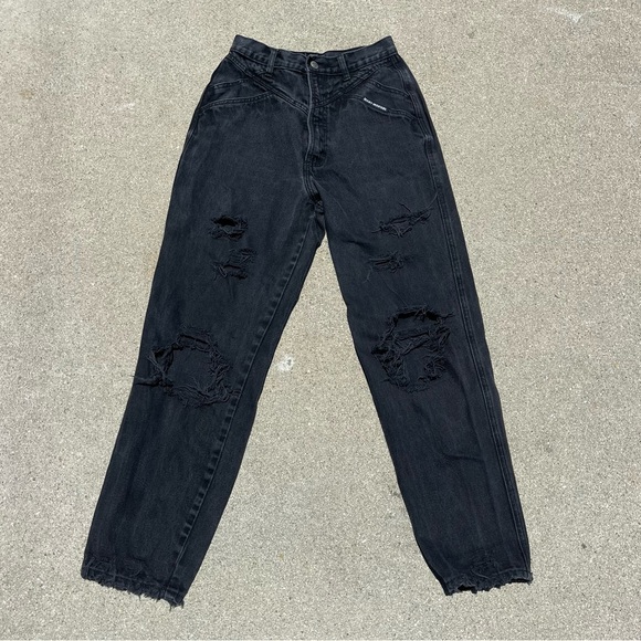 Vintage Rocky Mountain Clothing Co. Distressed High Waisted Jeans size 28/7